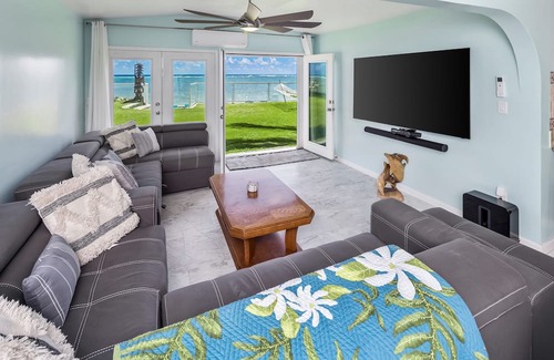 Kahuku Casa | Jewel of Hawaii:Beachfront Estate w/Pvt Beach🏖️Snrkl Reef,JurassicPark FilmSite