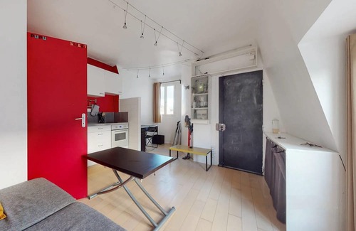 Riquet Stalingrad Apartamento | Bright and quiet 27m²- near Canal de l'Ourcq