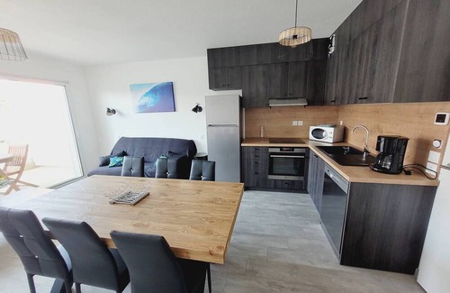 Mimizan-Plage Apartamento | Beautiful duplex in a secure residence with swimming pool for 8 people in Mimizan plage