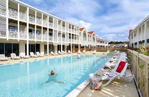 Mimizan-Plage Apartamento | Beautiful duplex in a secure residence with swimming pool for 8 people in Mimizan plage