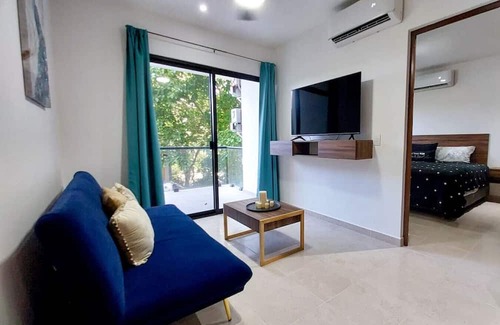 Ejidal Apartamento | Homy 2BR Apt w/Pool, Gym, Terrace, BBQ, Parking