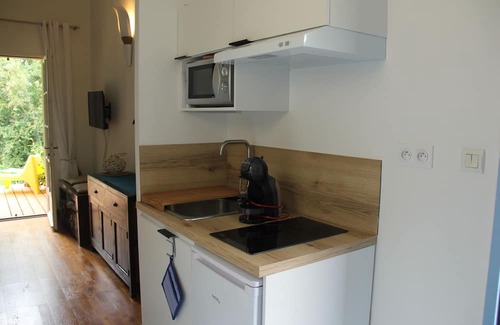 Eauze Apartamento | Gîte de Bodhi 2 pers - Swimming pool, comfort & Nature - Au Petit Bernerot