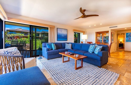 Wailea Condominio | Luxurious 2BR/2BA Spacious Ground Floor Condo, Panoramic Views -Wailea Elua #305