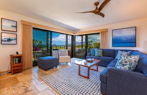 Wailea Condominio | Luxurious 2BR/2BA Spacious Ground Floor Condo, Panoramic Views -Wailea Elua #305