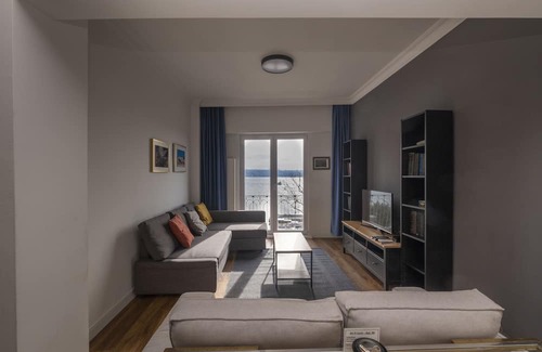 Kabatas Condominio | Trendy Waterfront Apt. with a Striking View