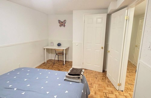 Lisgar Casa | Private 2-bed basement apartment with kitchen & bath. Shared laundry.