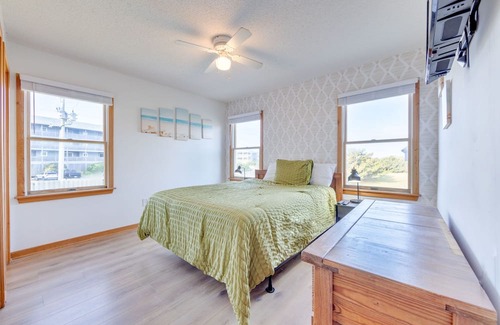 Rodanthe Casa | Casa de ensueño con vista al mar y piscina, jacuzzi, paseo marítimo a la playa, se admiten perros