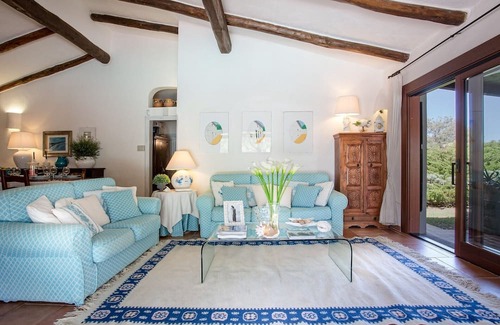 Santa Teresa di Gallura Villa | VILLA FRANCESCA with Private Infinity Pool View over La Maddalena Archipelago