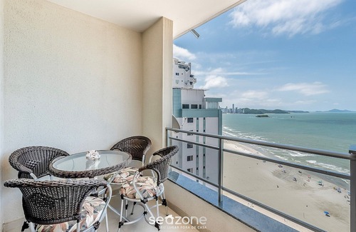 Barra Sul Apartamento | Cozy 3BR apt W/balcony sea View Cet1702