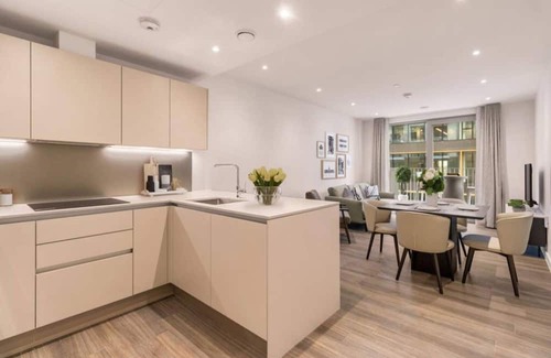 Nine Elms Apartamento | 2bed-2bath-2balconylondoneyeview