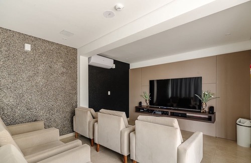 Itacolomi Apartamento | Apto Vista Mar com churrasqueira BBH1003