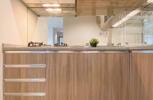 Chinatown Apartamento | Homey 2Br Apartment At Lucky Tower Residence