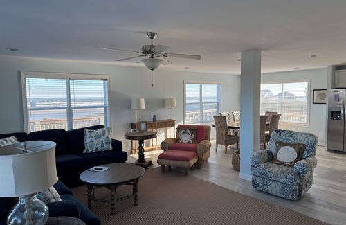 Hobucken Casa | Charming Beachfront Coastal Retreat with Panoramic Sound Viewsn
