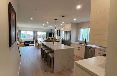 Cardiff-by-the-Sea Casa | Luxurious Ocean View Beach Home with Hot Tub and Fire Pit!