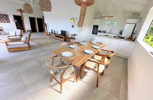 Grand-Bourg Villa | Grey houses, a beautiful villa featuring a piscine, cosy and spacious areas