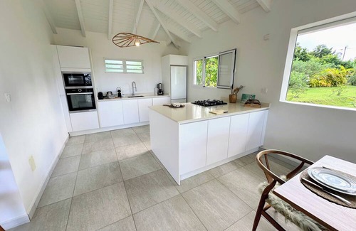 Grand-Bourg Villa | Grey houses, a beautiful villa featuring a piscine, cosy and spacious areas