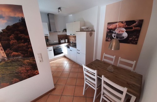 Munstermaifeld Apartamento | Apartment 'Hortensia Mosel' with Private Terrace, Private Garden and Wi-Fi