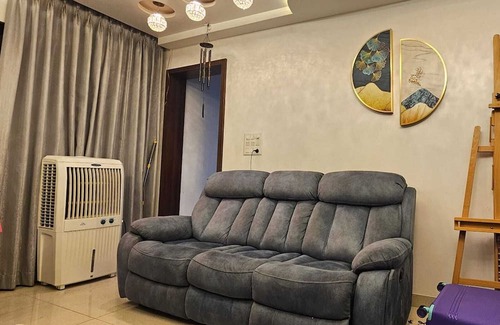 Nanded Apartamento | Luxurious 2-bedroom apartment in serene Pune with view, WiFi, AC, recliner