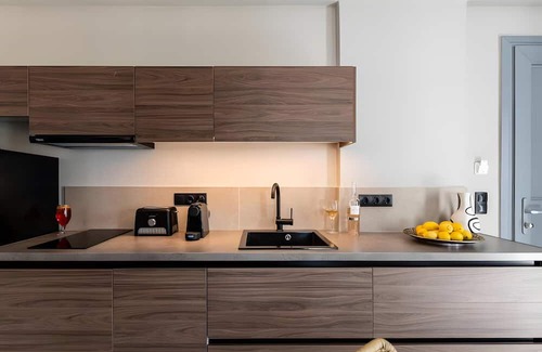 Mikri Vigla Apartamento | Apartment 'Afros Beachfront' with Sea View, Wi-Fi and Air Conditioning
