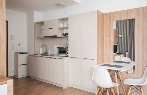 Wola Apartamento | Wolska Residence Deluxe Studio