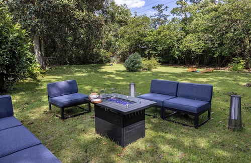 Gainesville Casa | UF 4min away! Gameroom-Funyard-Discgolf-Firetable