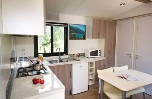Montagnac-Montpezat Casa | Camping Les Gorges de Provence**** - Comfort XL mobile home 3 rooms 4 people