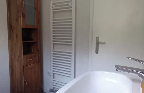 Beckedorf Cama Y Desayuno | Gemütliches 1 Zimmer Apartment mit Küche und Terrasse,bei Bad Nenndorf,steinhude