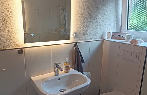 Beckedorf Cama Y Desayuno | Gemütliches 1 Zimmer Apartment mit Küche und Terrasse,bei Bad Nenndorf,steinhude