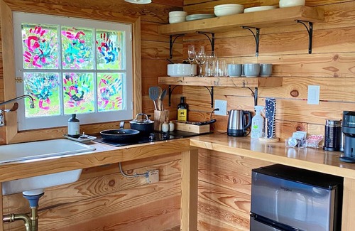 Metchosin Cabina | Cozy Cabin Getaway South Vancouver Island Quiet, Pet Friendly, Nature, Relax