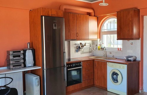 Souvala Apartamento | Apartment 'Anthippi's Sea View' with Sea View, Wi-Fi and Air Conditioning