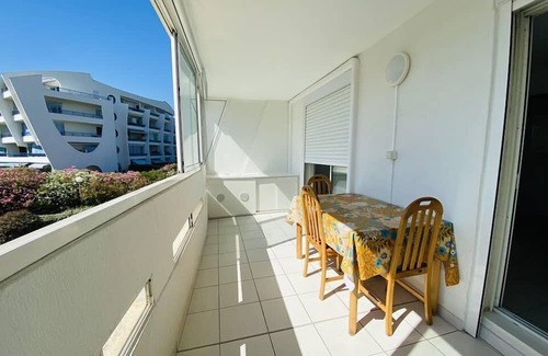 Le Grand Travers Apartamento | Grand travers, T3, Air-conditioned, Parking, Beach 150m.