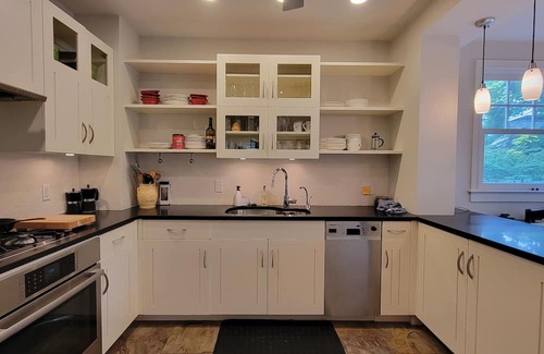 Top of the Hill Casa | ~ Exquisite Designer Home in Tranquil Tree-lined Neighborhood ~