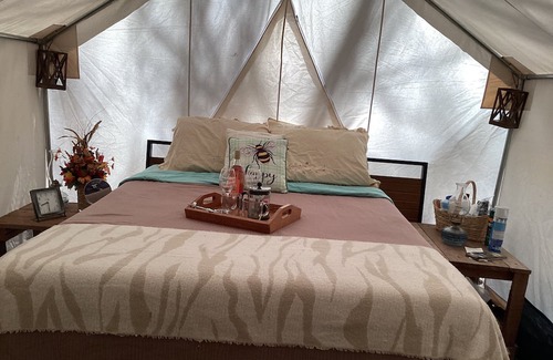 Turtletown Alquiler De RV | Cozy tent with all conveniences of home