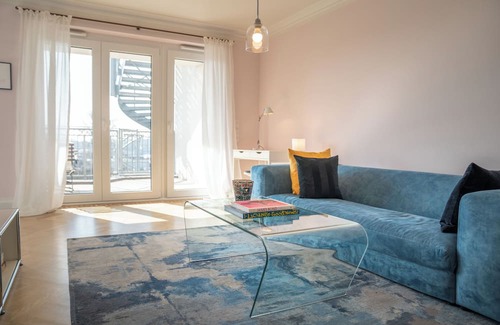 Hamm Apartamento | CLS: Exklusives Apartment in Hamburg mit Terrasse und Tiefgaragenparkplatz