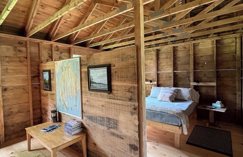 Seawall Casa | Stunning refurbished horse barn in the quiet neighborhood of Seawall, Maine.