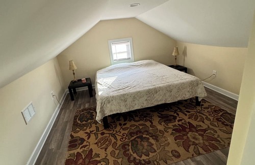 Gastonia Casa | 1940s Revived Home with Bonus Master Bedroom Loft Suite