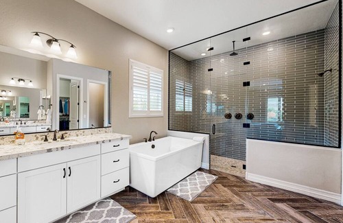 Montecito in Estrella Casa | Luxury oasis home with private pool, pool spa, putting green, & amazing views