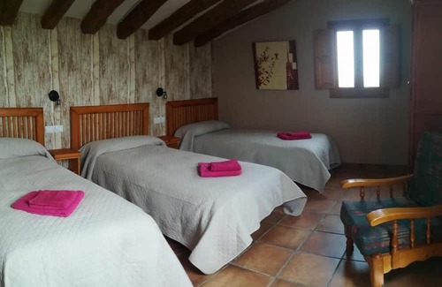 Pedrola Otro | Farmhouse "Santa Ana" with Mountain View, Private Pool & 2 Private Terraces