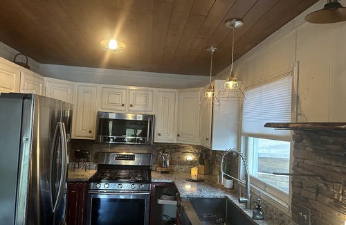 Hayesville Cabaña | Chatuge Lake - Lakefront House! View of the mountains. Private Dock. Sleeps 8!