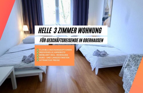 Oberhausen Apartamento | Moderne 2 Loft in Oberhausen