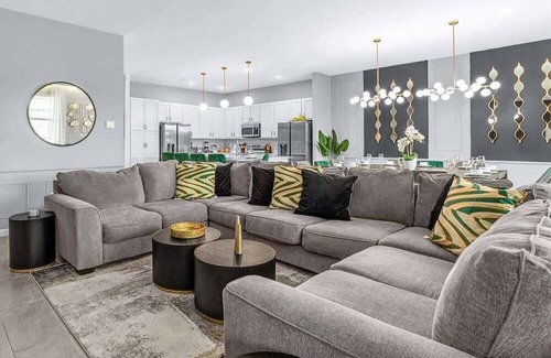 Kissimmee Casa | Luxury 12BR Home w/ Theme Rooms, Pool & Cinema!
