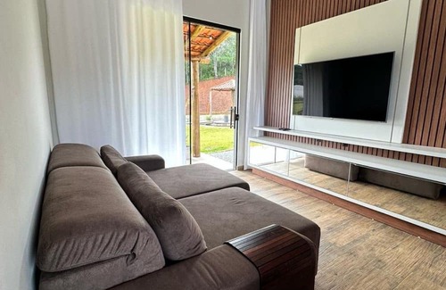 Palhoca Cabina | Chácara Pagará com Jacuzzi e Piscina