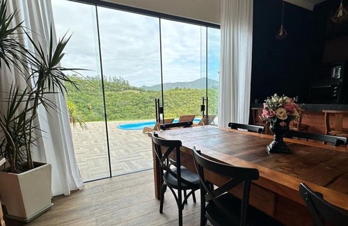 Palhoca Cabina | Chácara Pagará com Jacuzzi e Piscina