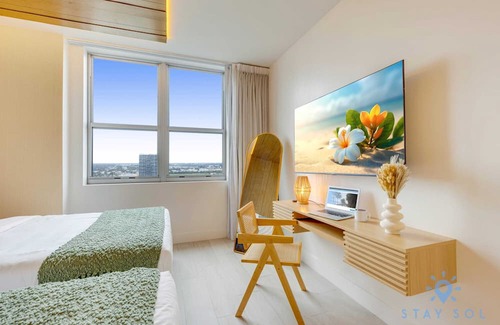 Hollywood South Central Beach Apartamento | Stunning Airbnb| Jungle Experience|Pools|Gym