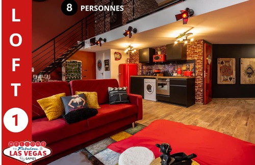 Jacquard - Prefecture Apartamento | 3 Logements 300 m2 Loft Billard / Babyfoot / BAR À Jeux