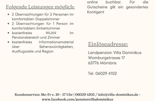 Mensengesaß Cabaña | Villa Dominikus - Die Landpension mit Flair!