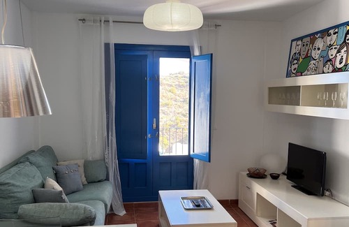 Mojacar Apartamento | Edanescapes - La Vista Azul. Sea View Apartment in Mojacar Pueblo, pet Friendly