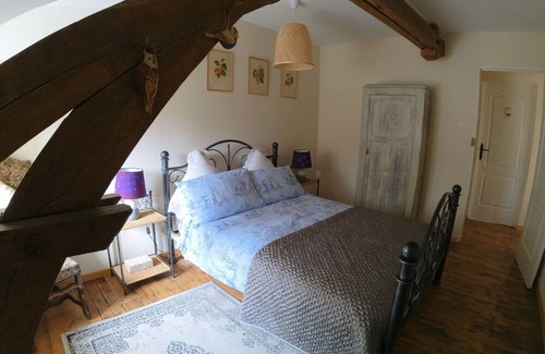 Bersac-sur-Rivalier Cama Y Desayuno | Double room with garden view