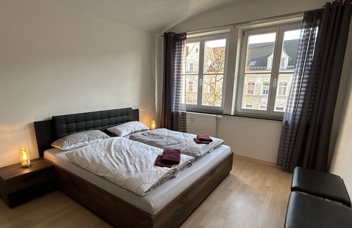 Kaßberg Apartamento | Ruhige Maisonettewohnung auf dem Kaßberg