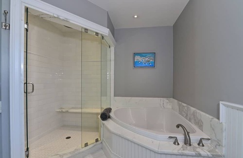 Easton's Point Casa | 7 Bedroom, oversized lot, back decks, walk to beach, water views, 2 living units